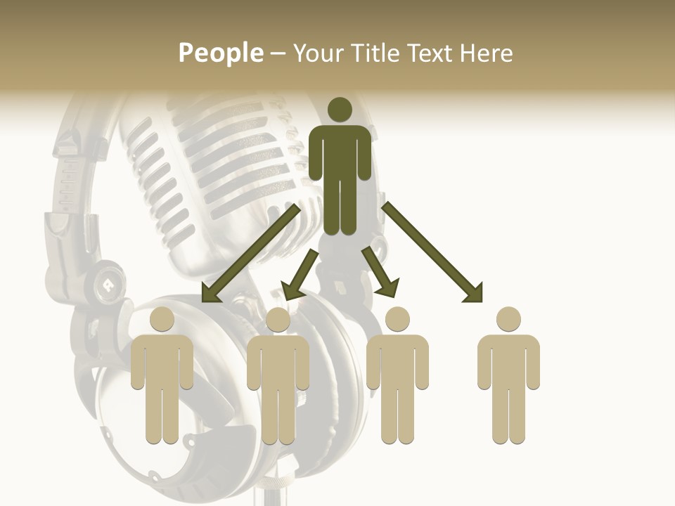 Disco Audience Holiday PowerPoint Template