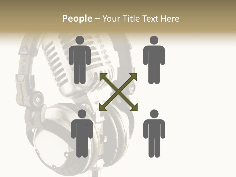 Disco Audience Holiday PowerPoint Template