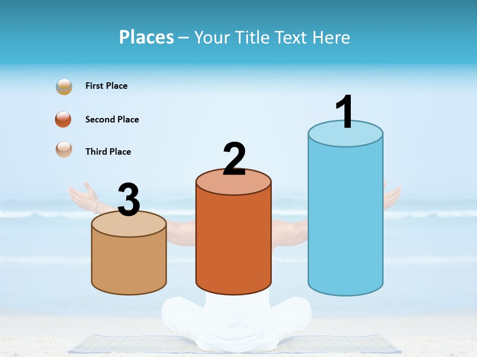 Blue Lotus Male PowerPoint Template