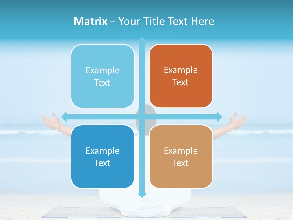 Blue Lotus Male PowerPoint Template