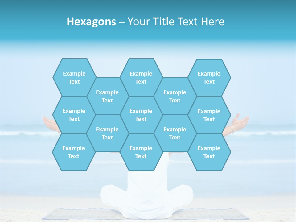 Blue Lotus Male PowerPoint Template