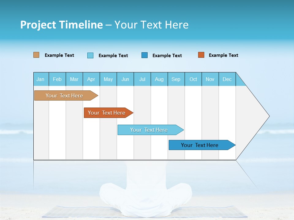 Blue Lotus Male PowerPoint Template