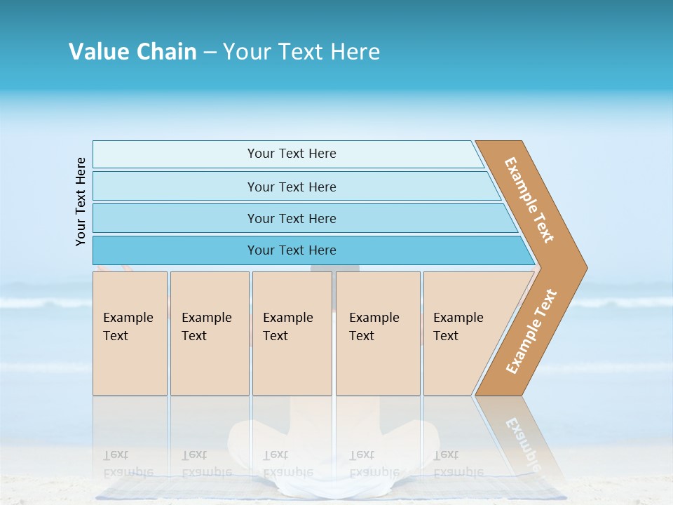 Blue Lotus Male PowerPoint Template