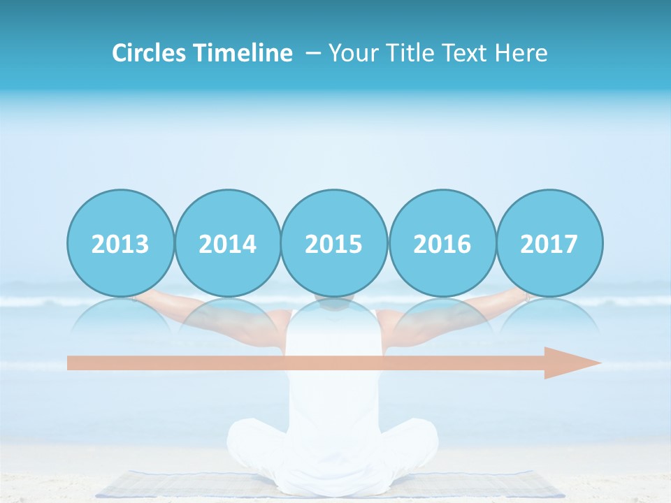 Blue Lotus Male PowerPoint Template