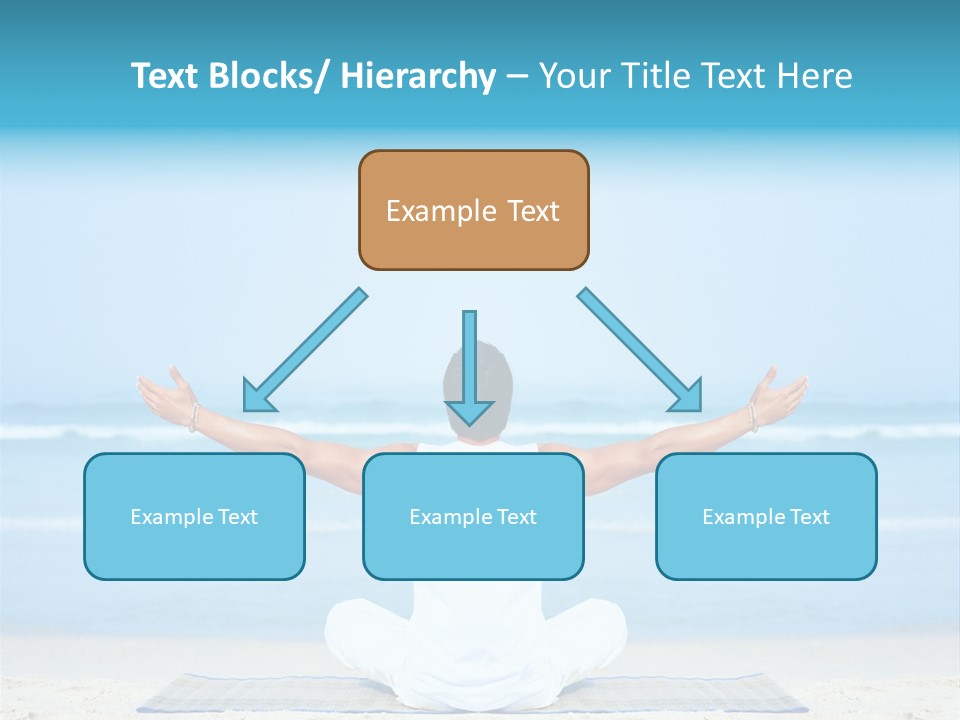 Blue Lotus Male PowerPoint Template