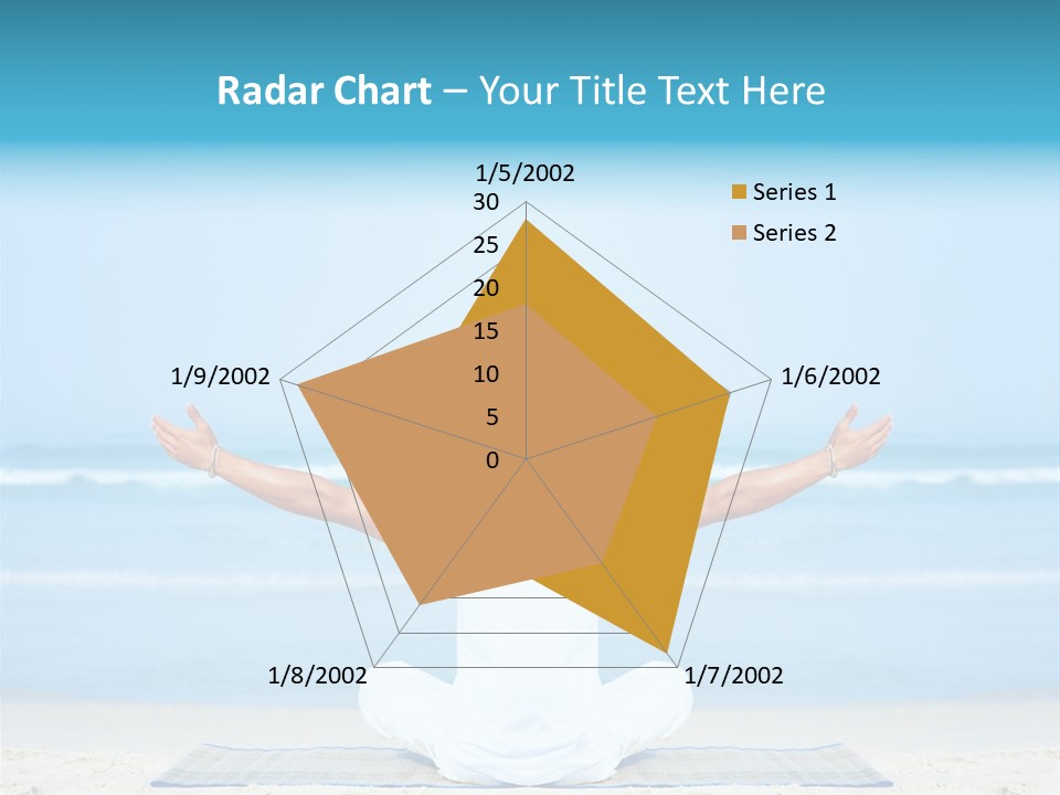 Blue Lotus Male PowerPoint Template