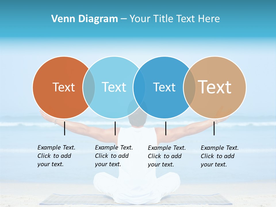 Blue Lotus Male PowerPoint Template