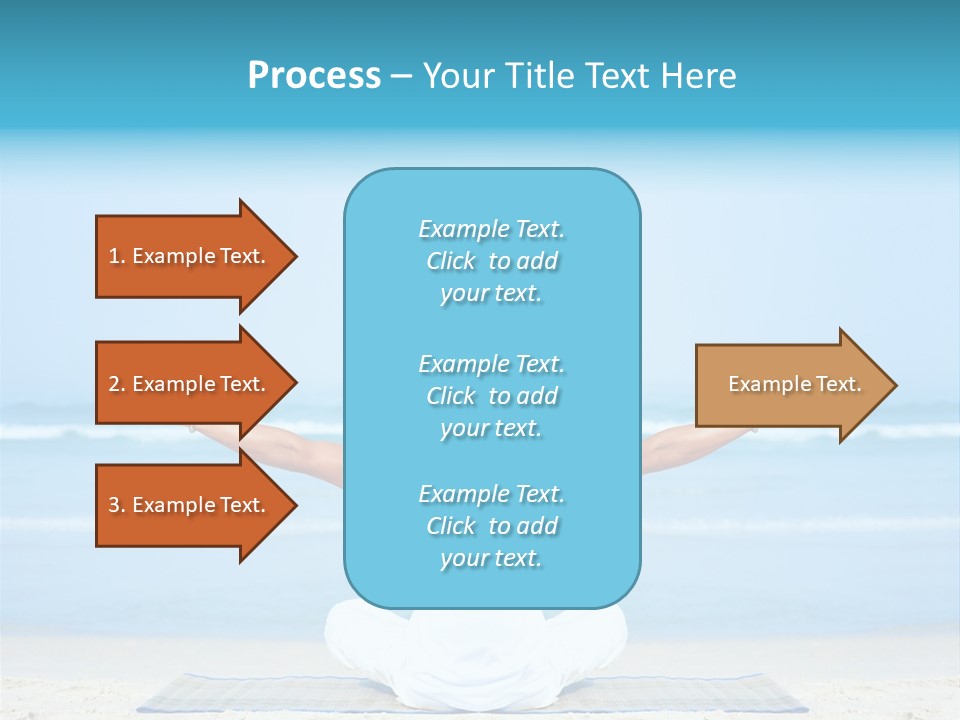 Blue Lotus Male PowerPoint Template