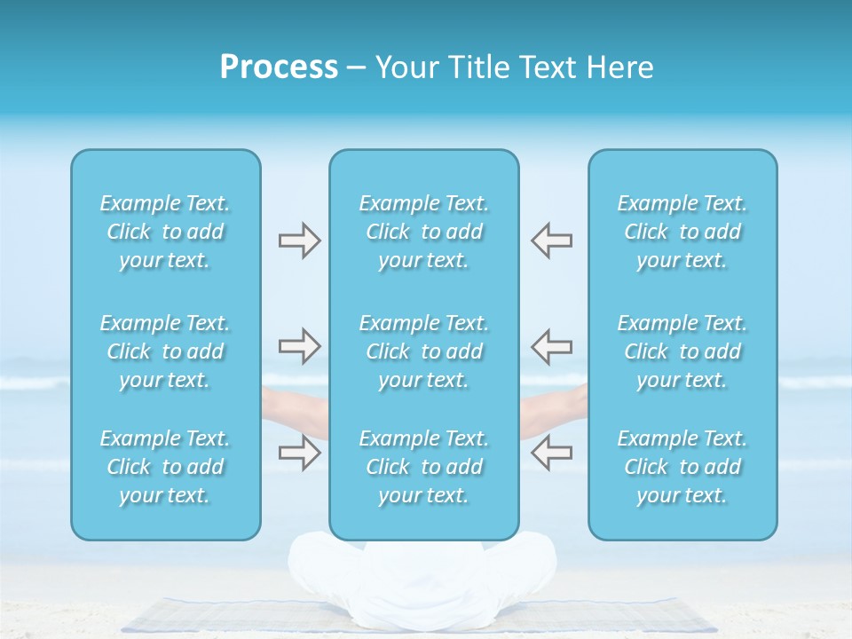 Blue Lotus Male PowerPoint Template