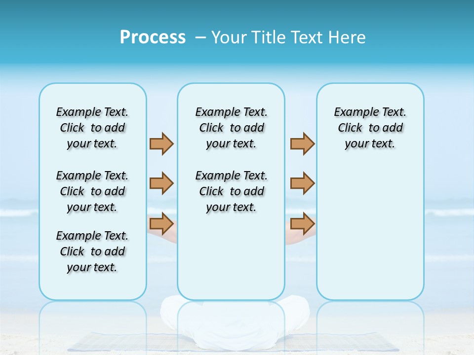 Blue Lotus Male PowerPoint Template