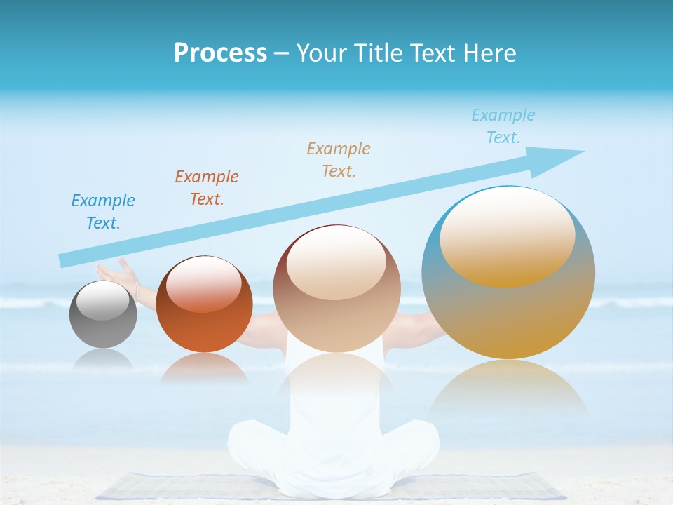 Blue Lotus Male PowerPoint Template