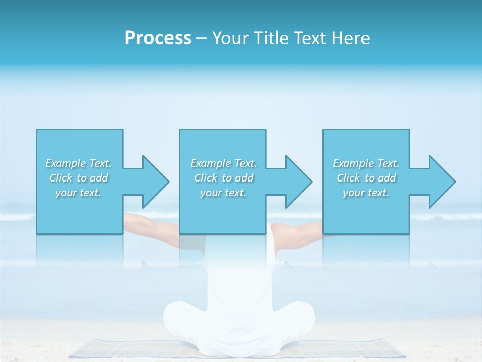 Blue Lotus Male PowerPoint Template