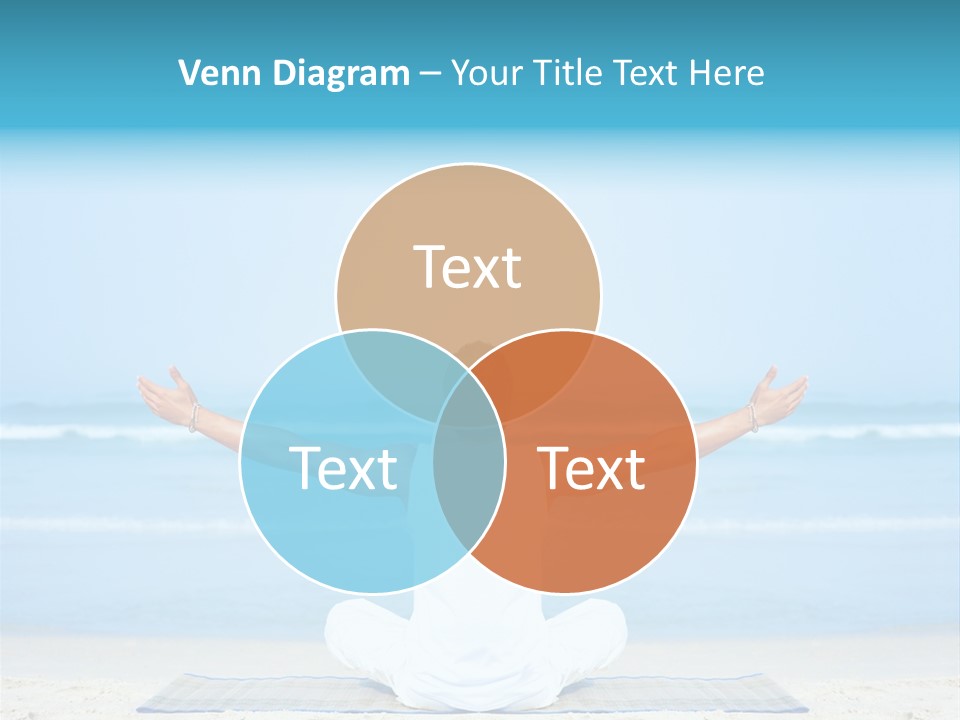 Blue Lotus Male PowerPoint Template