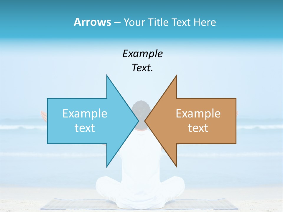 Blue Lotus Male PowerPoint Template