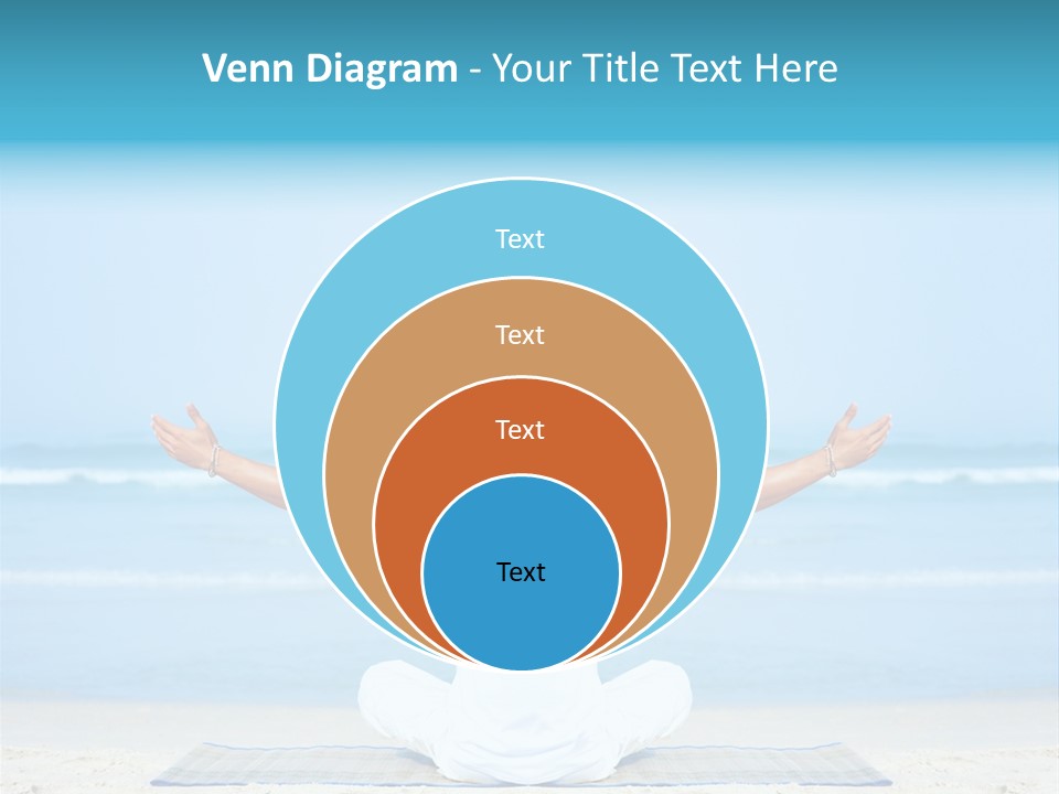 Blue Lotus Male PowerPoint Template