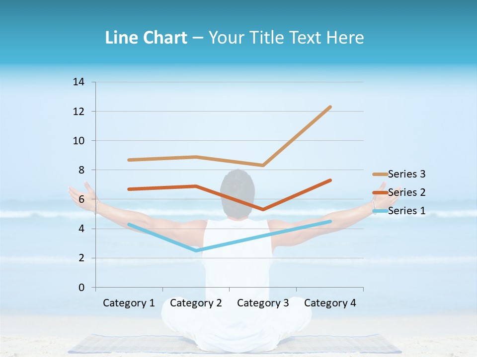 Blue Lotus Male PowerPoint Template