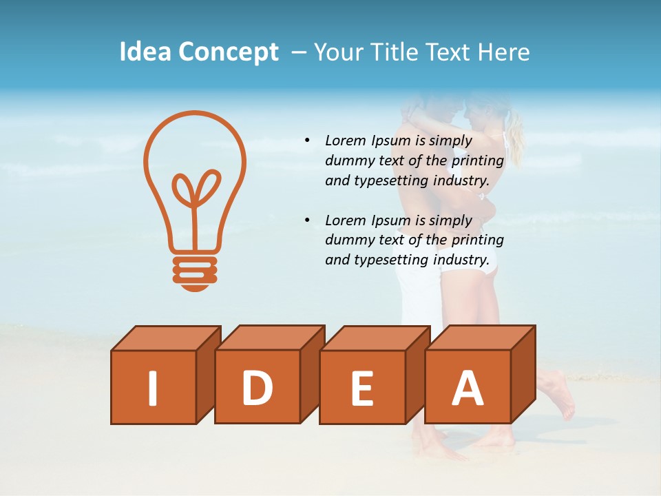 White Position  PowerPoint Template