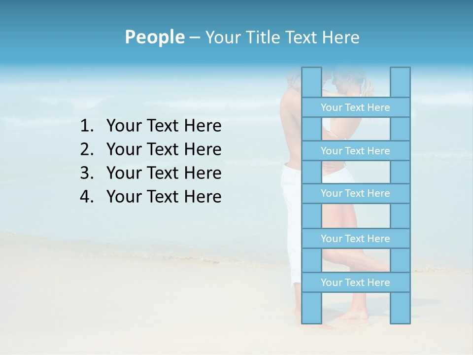 White Position  PowerPoint Template