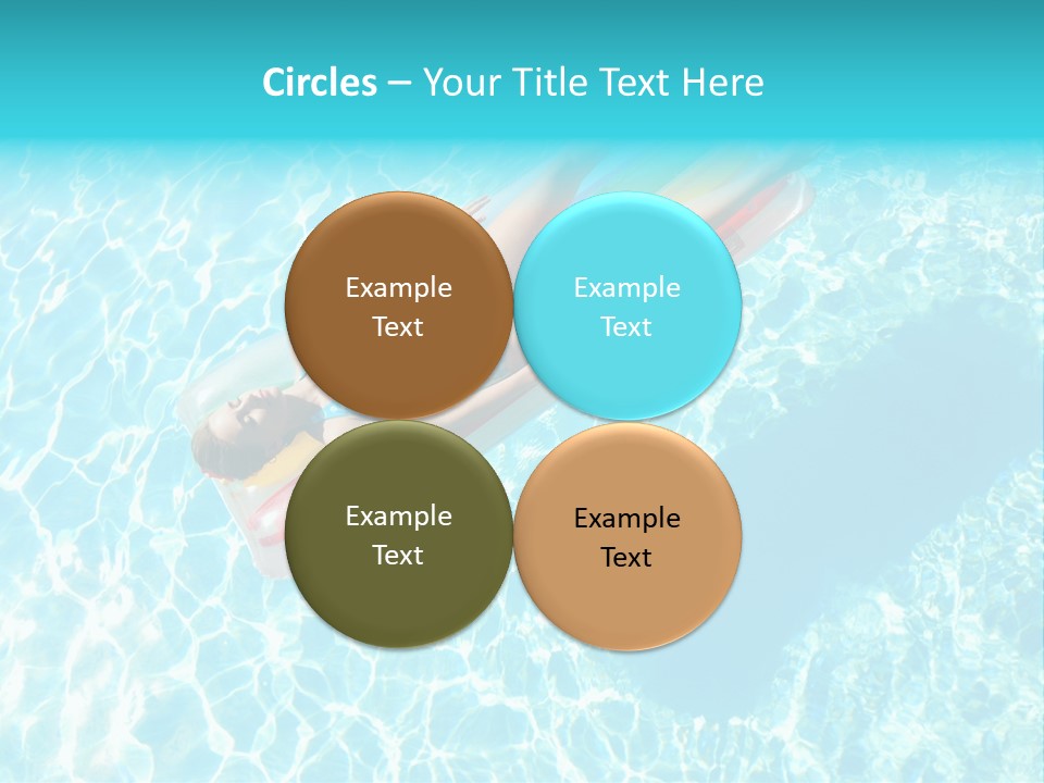 Tranquil Sensual Floating PowerPoint Template