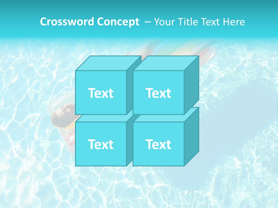 Tranquil Sensual Floating PowerPoint Template