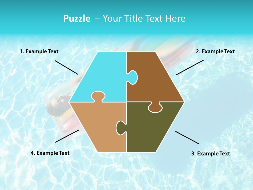 Tranquil Sensual Floating PowerPoint Template