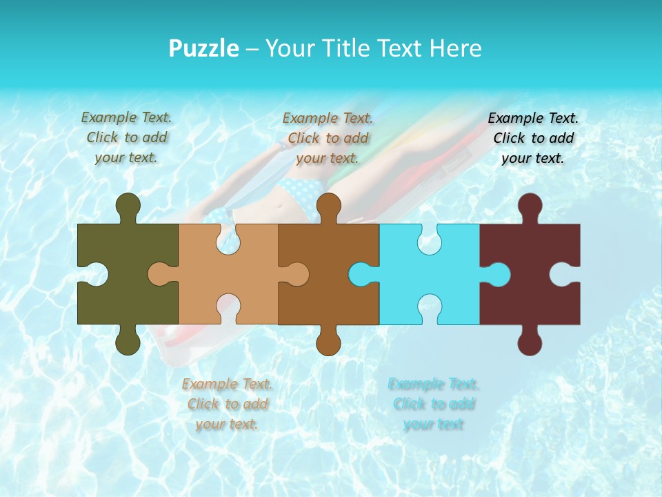 Tranquil Sensual Floating PowerPoint Template