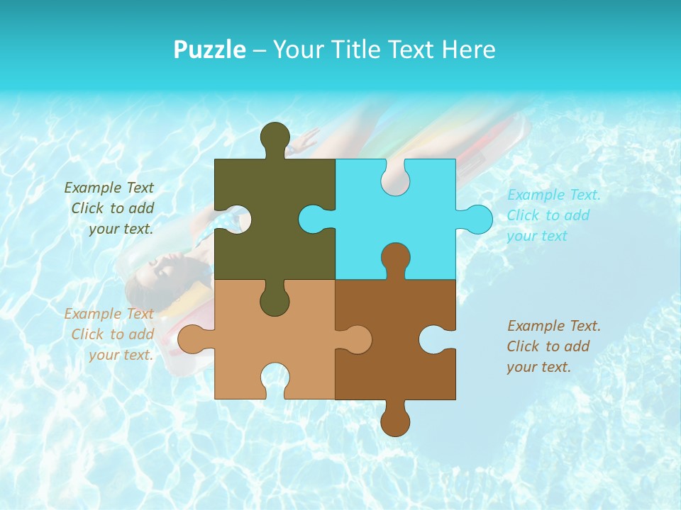 Tranquil Sensual Floating PowerPoint Template