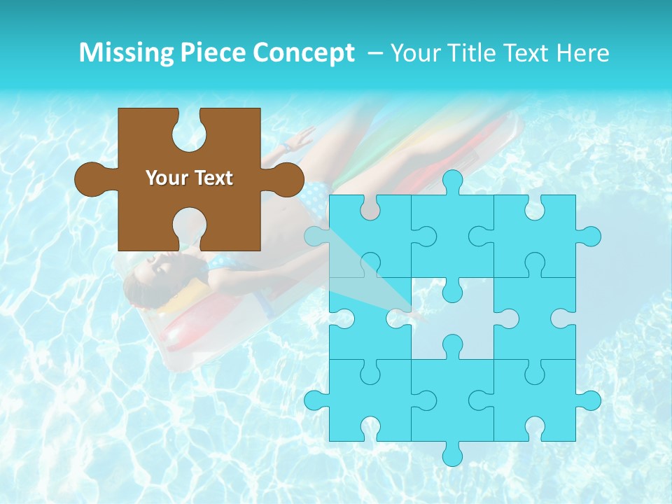 Tranquil Sensual Floating PowerPoint Template