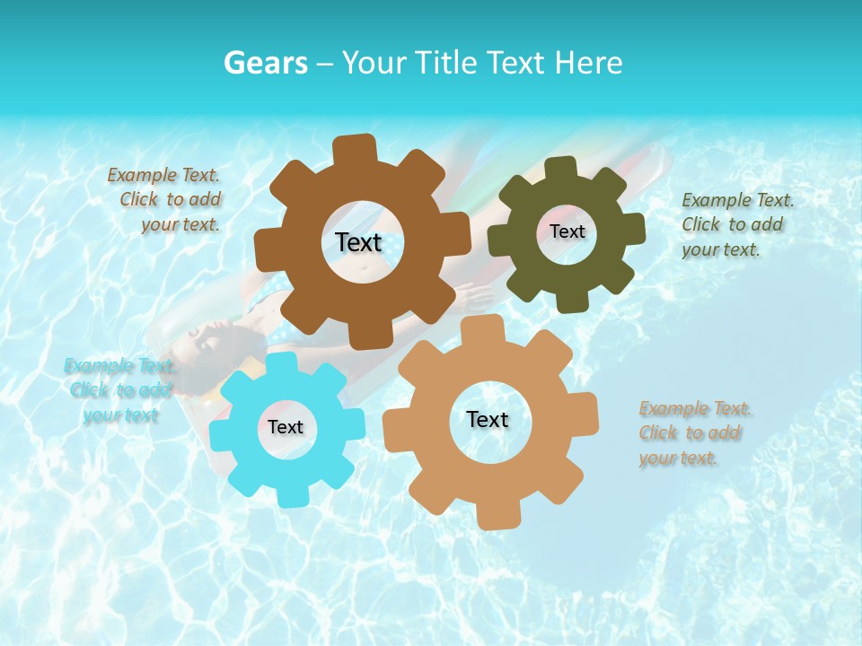 Tranquil Sensual Floating PowerPoint Template