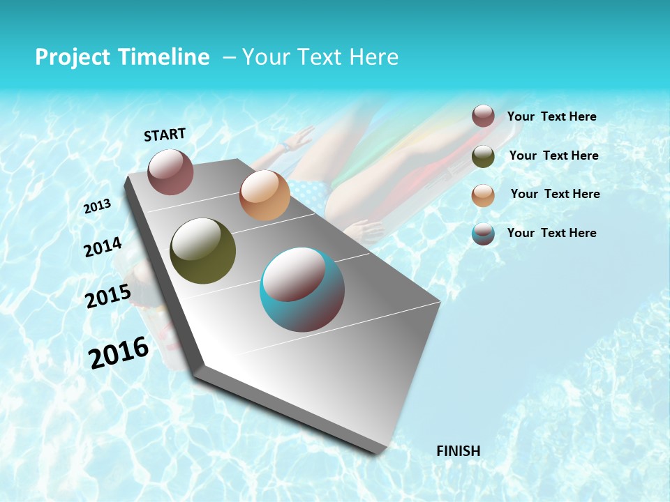 Tranquil Sensual Floating PowerPoint Template
