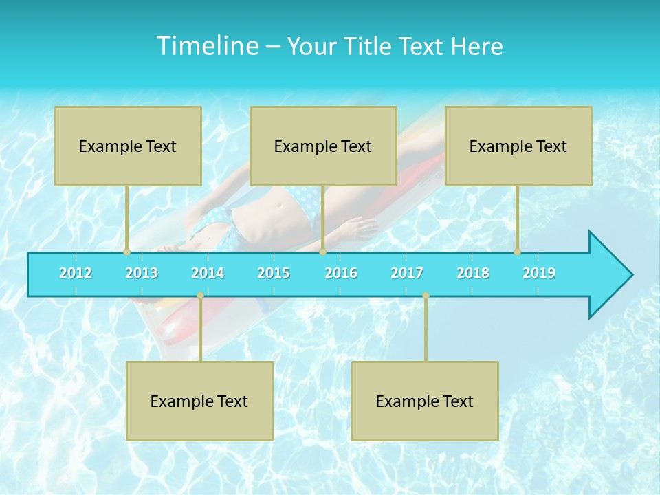 Tranquil Sensual Floating PowerPoint Template
