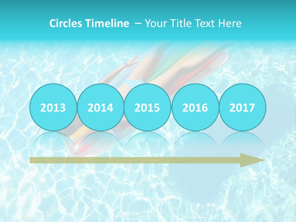 Tranquil Sensual Floating PowerPoint Template