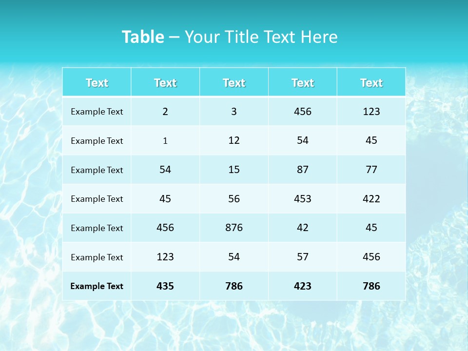 Tranquil Sensual Floating PowerPoint Template
