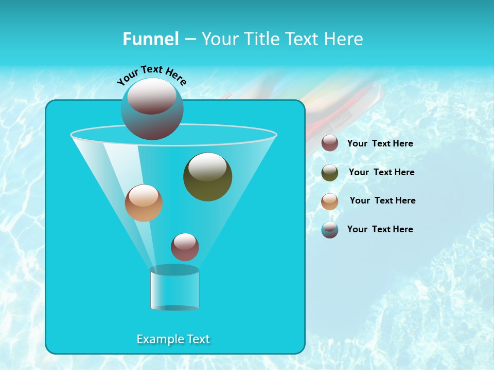 Tranquil Sensual Floating PowerPoint Template