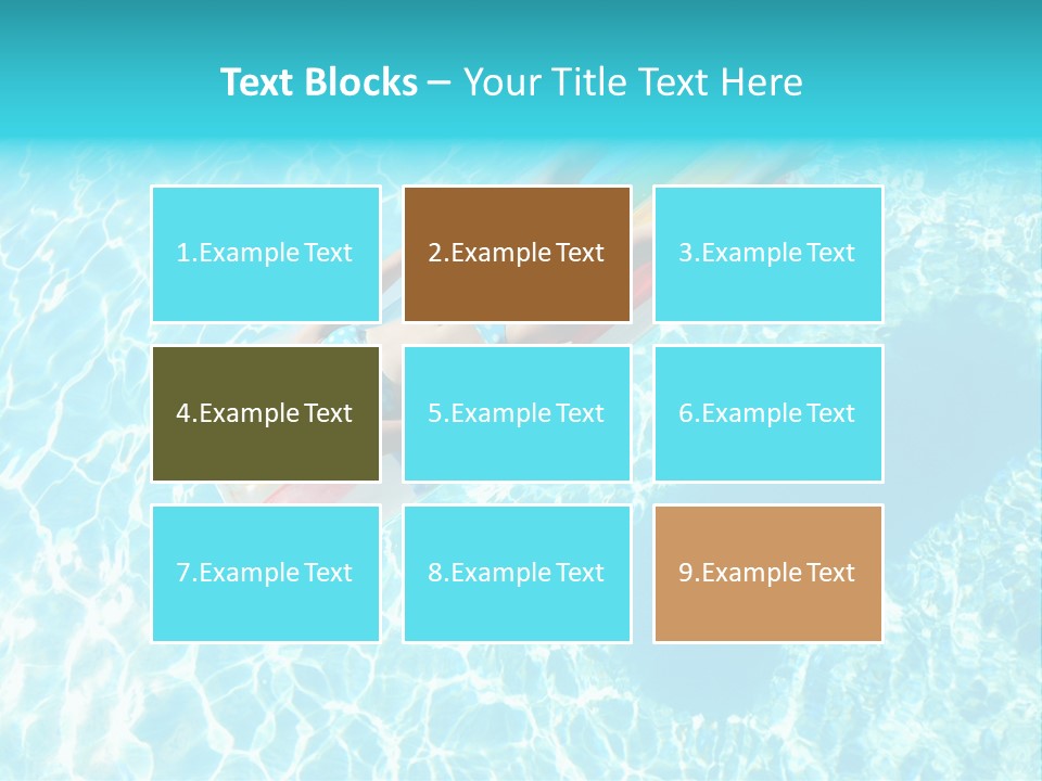 Tranquil Sensual Floating PowerPoint Template