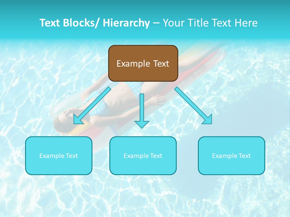 Tranquil Sensual Floating PowerPoint Template
