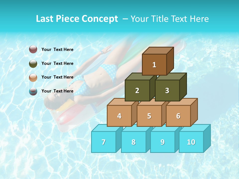 Tranquil Sensual Floating PowerPoint Template