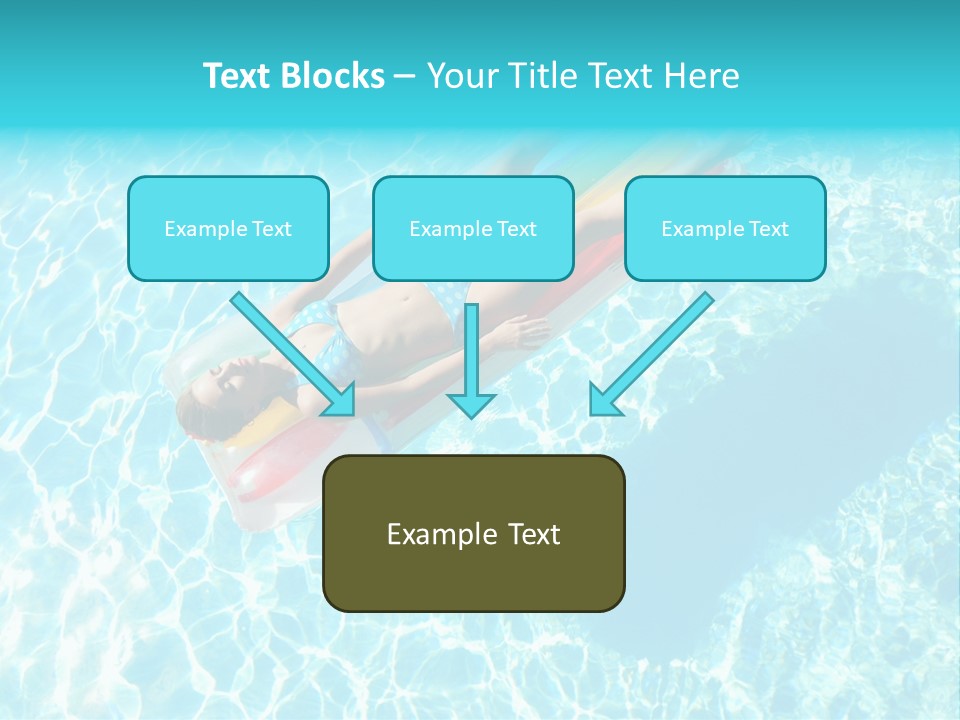Tranquil Sensual Floating PowerPoint Template