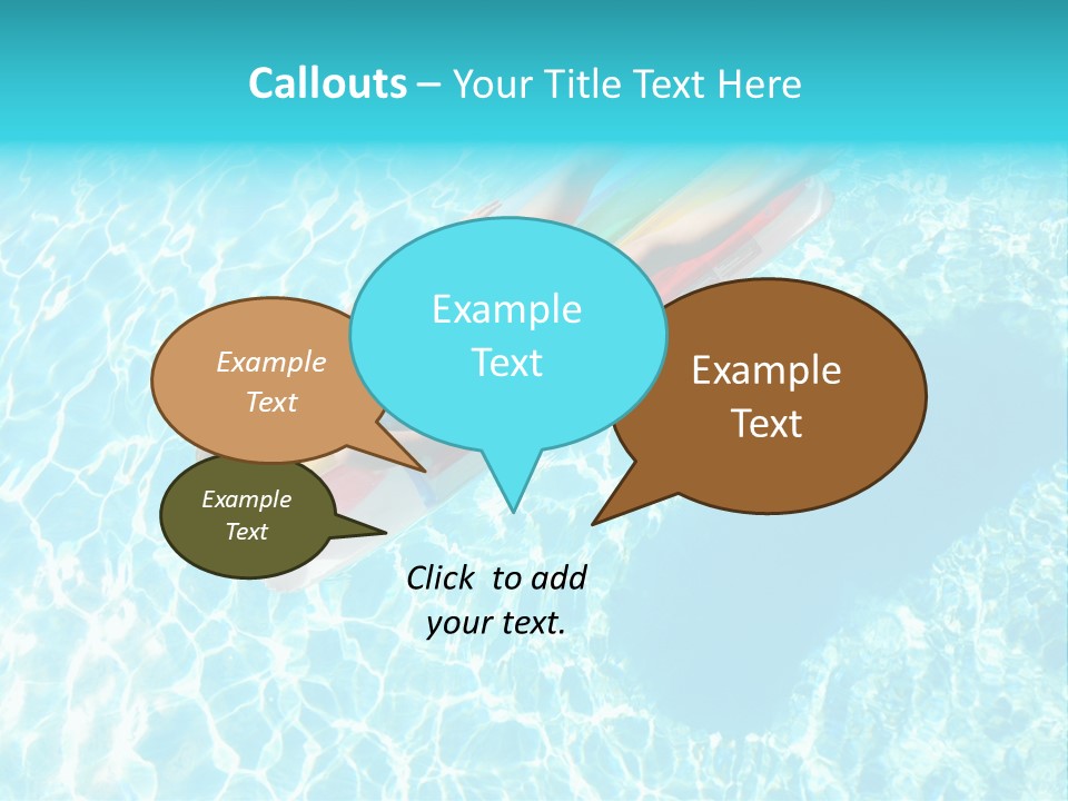 Tranquil Sensual Floating PowerPoint Template