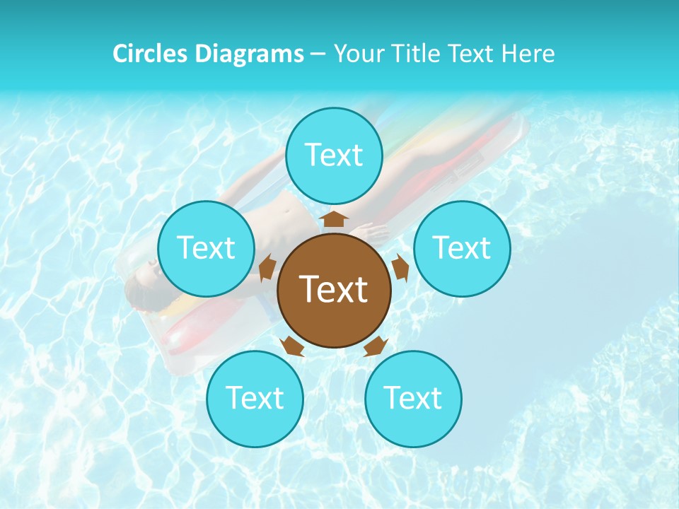 Tranquil Sensual Floating PowerPoint Template