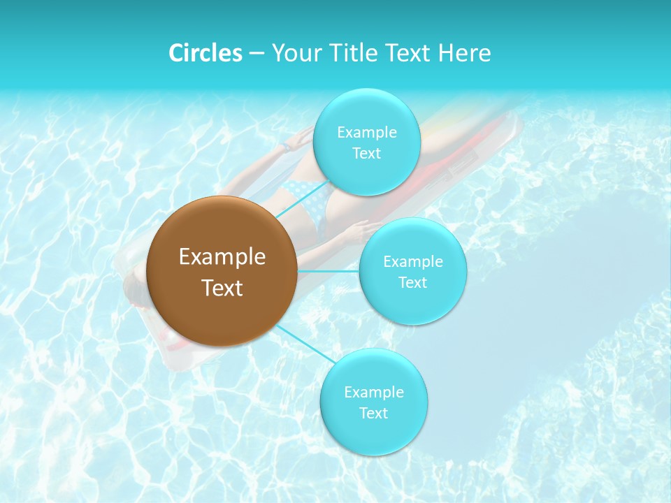 Tranquil Sensual Floating PowerPoint Template