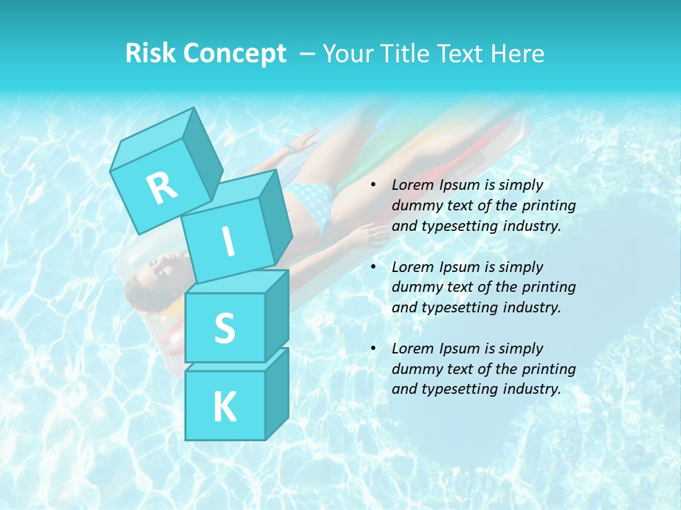 Tranquil Sensual Floating PowerPoint Template