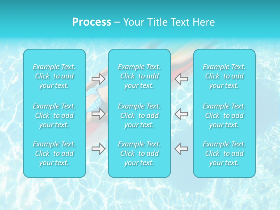 Tranquil Sensual Floating PowerPoint Template