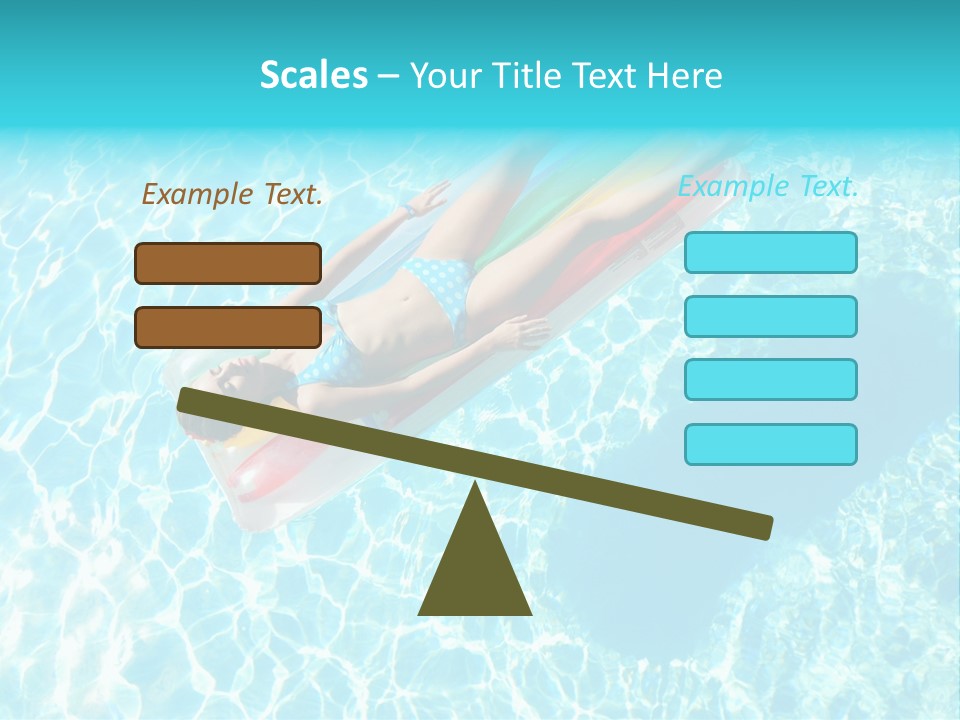 Tranquil Sensual Floating PowerPoint Template