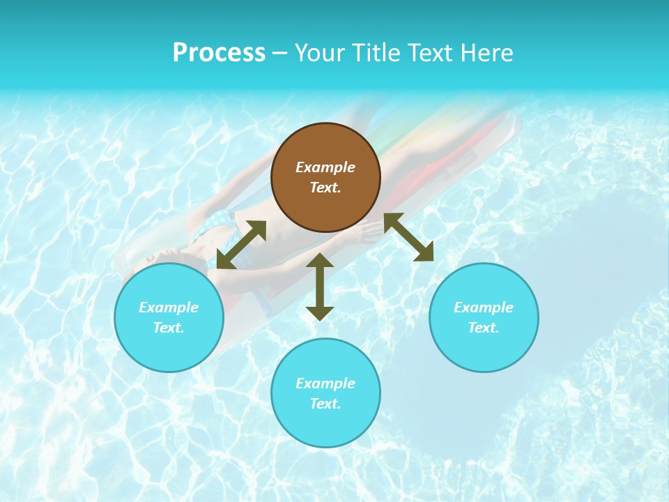 Tranquil Sensual Floating PowerPoint Template