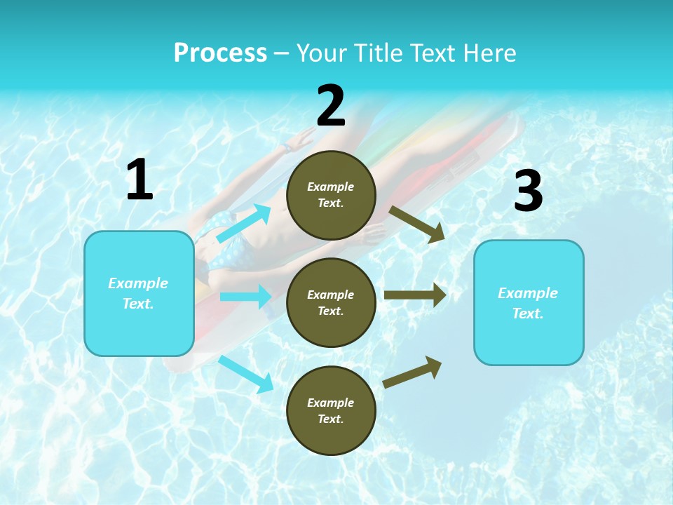 Tranquil Sensual Floating PowerPoint Template