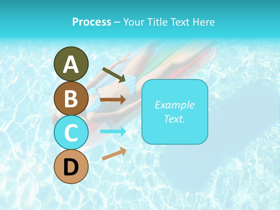 Tranquil Sensual Floating PowerPoint Template