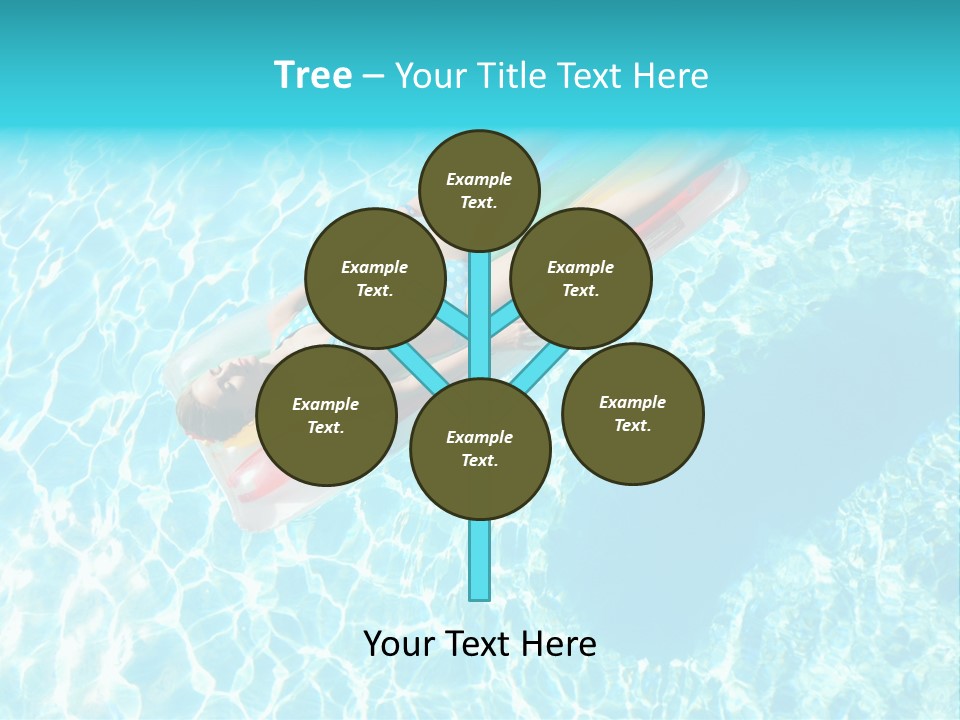 Tranquil Sensual Floating PowerPoint Template