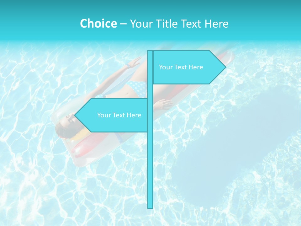 Tranquil Sensual Floating PowerPoint Template