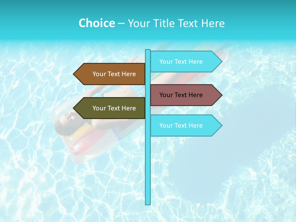 Tranquil Sensual Floating PowerPoint Template